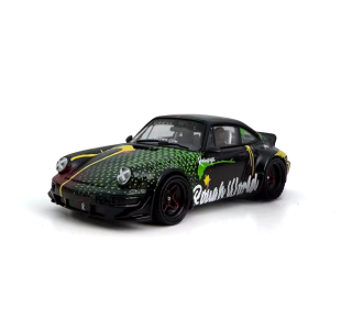 Porsche RWB 964 *Kimera* green 1:64 ModelModel