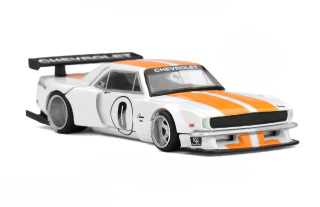 Chevrolet Camaro 1979 Kaido Works TA V1 white/orange 1:64 Mini GT