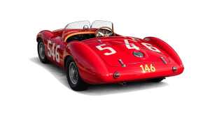 Ferrari 375 MM Spider #546 Piero Scotti Mille Miglia 1954 1:18 CMC