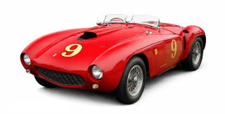 Ferrari 375 MM Spider #9 William Spear Savannah GP 1954 1:18 CMC