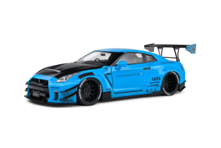 Nissan GT-R R35 Liberty Walk Body Kit 2.0 2024 baby blue 1:18 Solido