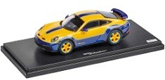 Porsche 911 992 Coupe Dakar Special Request 2024 signal yellow 1:43 Spark