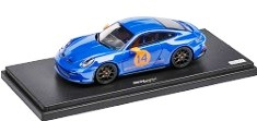 Porsche 911 992 S/T Coupe #14 Special Request 2024 blue 1:43 Spark
