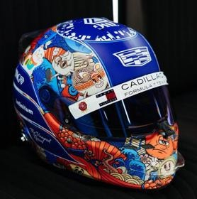 Helmet - Valtteri Bottas - Cadillac F1 Team Japanese GP 2026 1:5 Spark