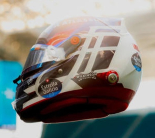 Helmet - Carlos Sainz - Atlassian Williams F1 Team Miami GP 2026 1:5 Spark