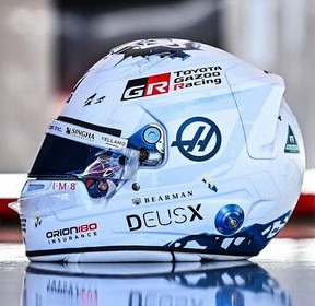 Helmet - Ollie Bearman - MoneyGram Haas F1 Team Canadian GP 2026 1:5 Spark