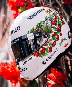 Helmet -Lance Stroll - Aston Martin Aramco F1 Team Canadian GP 2026 1:5 Spark