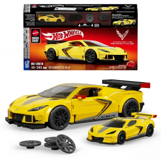 Chevrolet Corvette C8.R 2020 yellow 1:32 Hot Wheels Brick Shop