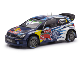 Volkswagen Polo R WRC #1 Ogier/Ingrassia Winner Rally Wales GB 2015 1:18 Altaya