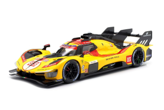 Ferrari 499P 3.0l Turbo V6 Team AF Corse #83 Kubica/Ye/Hanson Winner 24h Le Mans 2025 1:18 Bburago