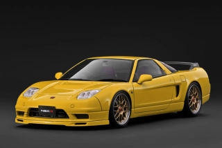Honda NSX-R NA2 yellow 1:18 Ignition Model