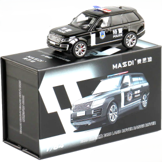 Land Rover Range Rover 2020 *SWAT* black 1:64 Massdi