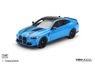 BMW M4 CS 2025 riviera blue 1:43 TSM Model