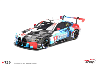 BMW M4 GT3 EVO #1 De Phillippi/Harper/Hesse/Verhagen Paul Miller Racing Class Winner IMSA 24H Daytona 2026 1:18 TopSpeed Models
