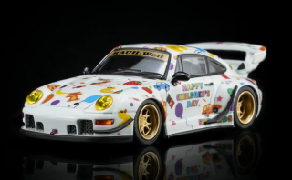 Porsche 911 993 RWB Rauh Welt *Happy Children's Day* Coupe 1993 1:64 Motorhelix