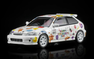 Honda Civic EK9 Type-R #061 *Happy Children's Day* 1999 1:64 Motorhelix
