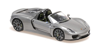 Porsche 918 Spyder 2013 silver 1:43 Minichamps