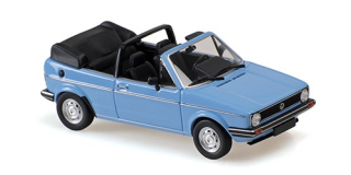 Volkswagen Golf Cabriolet 1979 light blue 1:43 Minichamps