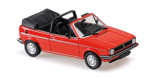 Volkswagen Golf Cabriolet 1979 red 1:43 Minichamps