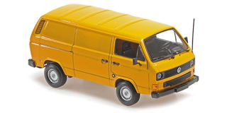 Volkswagen T3 Kastenwagen 1983 yellow 1:43 Minichamps