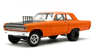 Dodge Coronet AWB *Go Man Go * 1965 orange 1:18 Acme Diecast