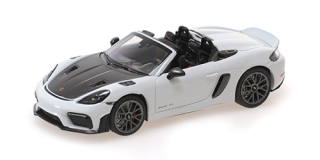 Porsche Spyder RS Weissach Package 2023 white 1:43 Minichamps