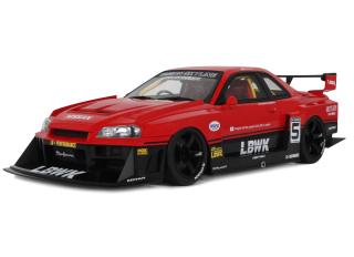 Nissan Skyline R34 GT-R LB Super Silhouette 2020 red 1:18 GT Spirit