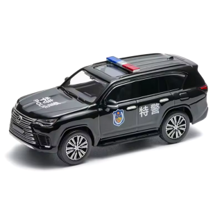 Lexus LS LX600 2022 *SWAT* black 1:64 Massdi