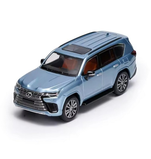 Lexus LS LX600 2022 ice blue 1:64 Massdi