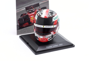 Helmet - Charles Leclerc #16 Scuderia Ferrari SF21 Formula 1 2021 1:5 Spark Editions