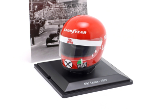 Helmet - N.Lauda #12 Ferrari F1 World Champion 1975 1:5 Spark Editions