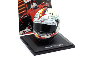 Helmet - Sebastian Vettel Scuderia Ferrari #5 Formula 1 2015 1:5 Spark Editions