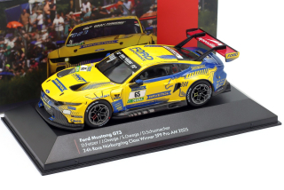 Ford Mustang GT3 HRT Ford Performance #65 Fetzer/Schumacher/S.Owega/J.Owega 4th 24H Nürburgring 2025 1:43 Ixo Models