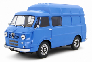 Alfa Romeo F12 High Roof Van 1967 blue 1:18 Laudoracing Model