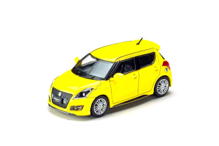 Suzuki Swift Sport ZC32S Genuine Aero Parts champion yellow 1:64 Hobby Japan