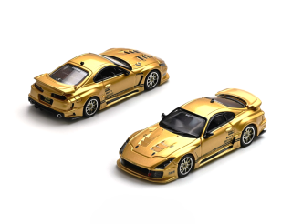 Toyota Top Secret V12 Supra gold 1:64 Inno Models