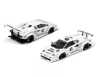 Lamborghini Countach #41 Liberty Walk white 1:64 Inno Models