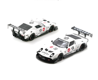 Lamborghini Miura GT #58 Liberty Walk white 1:64 Inno Models