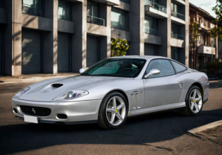 Ferrari 575M Maranello 2002 Argento Nurburgring 1:18 B.B.R.