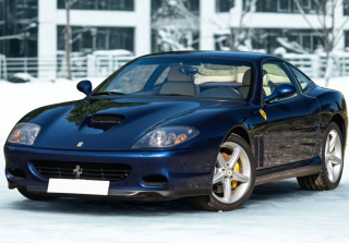 Ferrari 575M Maranello 2002 Blu Tour de France 1:18 B.B.R.