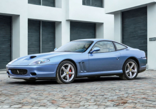 Ferrari 575M Maranello 2002 Azzurro California 1:18 B.B.R.