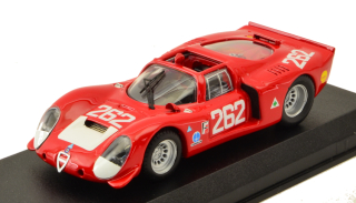 Alfa Romeo 33.2 #262 Vaccarella/De Adamich 21st Targa Florio 1969 1:43 Best Model