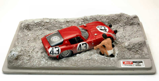Alfa Romeo TZ2 #43 24H Le Mans 1965 1:43 Best Model