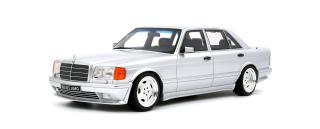 Mercedes-Benz 560 W126 6.0 SEL AMG 1989 brilliant silver 1:18 OttOmobile