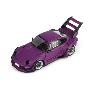 Porsche RWB 993 Rotana purple 1:64 ModelModel