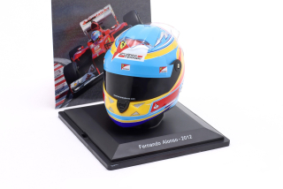 Helmet - F.Alonso #5 Scuderia Ferrari F1 2012 1:5 Spark Editions