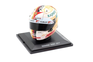Helmet - Sebastian Vettel Ferrari #5 Winner Monaco GP Formula 1 2017 1:5 Spark Editions