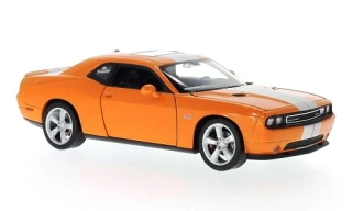 Dodge Challenger SRT 2013 orange 1:24 Welly
