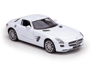 Mercedes-Benz SLS AMG 2010 white 1:24 Welly
