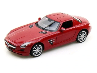 Mercedes-Benz SLS AMG 2010 red 1:24 Welly